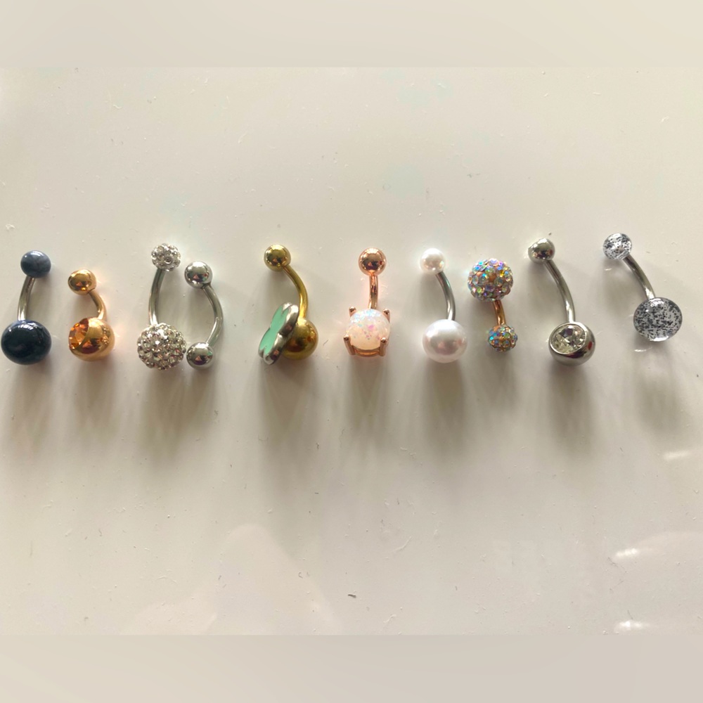 BUNDLE Belly Rings- 10 rings